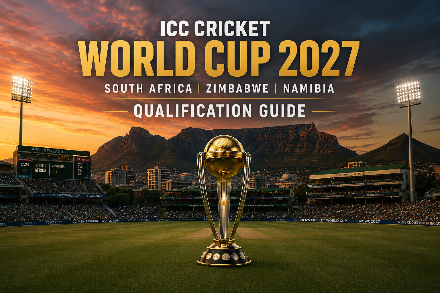 Road to ICC Cricket World Cup 2027: Complete Qualification Guide