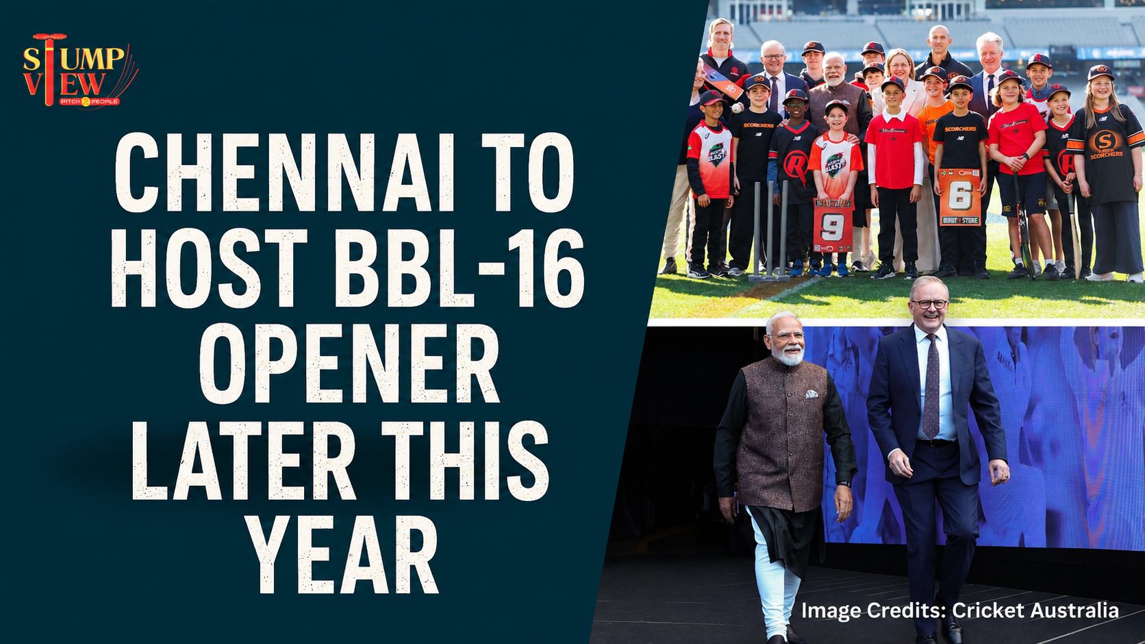 Big Bash League Breaks New Ground with First Match in Chennai